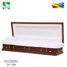 High-quality American polished supply full couch casket